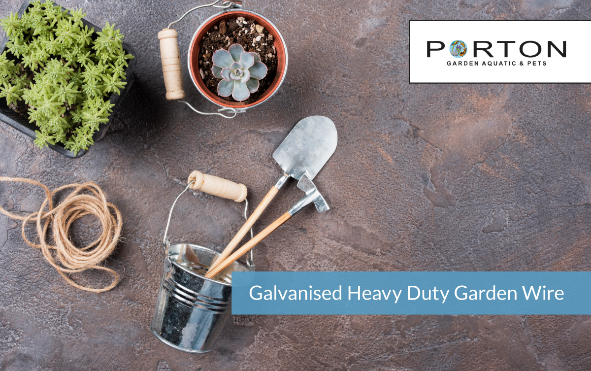 Galvanised Heavy Duty Garden Wire