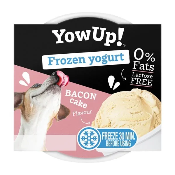 YowUp! Frozen Yoghurt Ice Cream for Pets Bacon Cake 110g 1 YowUp! Frozen Yoghurt Ice Cream for Pets Bacon Cake 110g