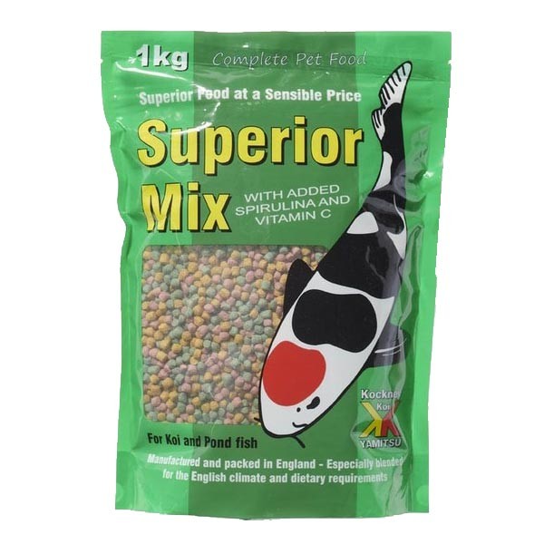 Kockney Koi Pond Superior Mix Pond 1kg 1 Kockney Koi Pond Superior Mix Pond 1kg