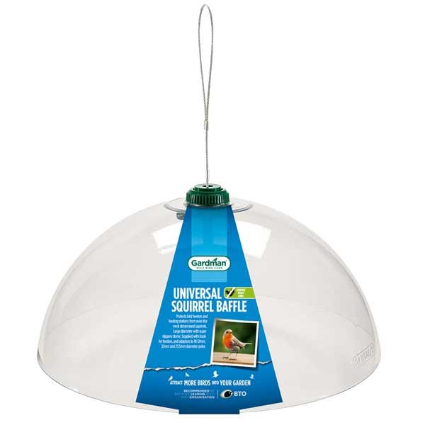 Gardman Wild Bird Care Universal Squirrel Baffle 1 Gardman Wild Bird Care Universal Squirrel Baffle