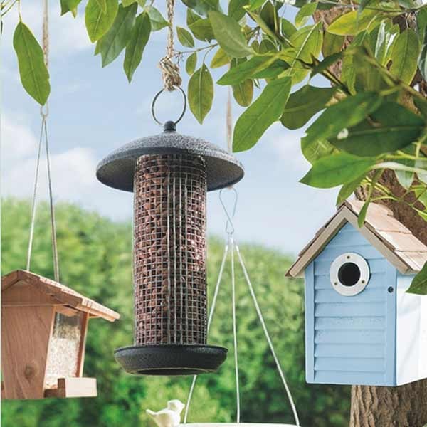 Gardman Wild Bird Care Black Steel Peanut Feeder 3 Gardman Wild Bird Care Black Steel Peanut Feeder - Image 3