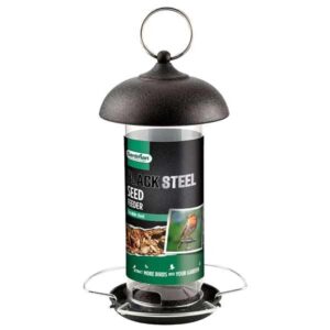 Gardman Wild Bird Care Black Steel Standard Seed Feeder