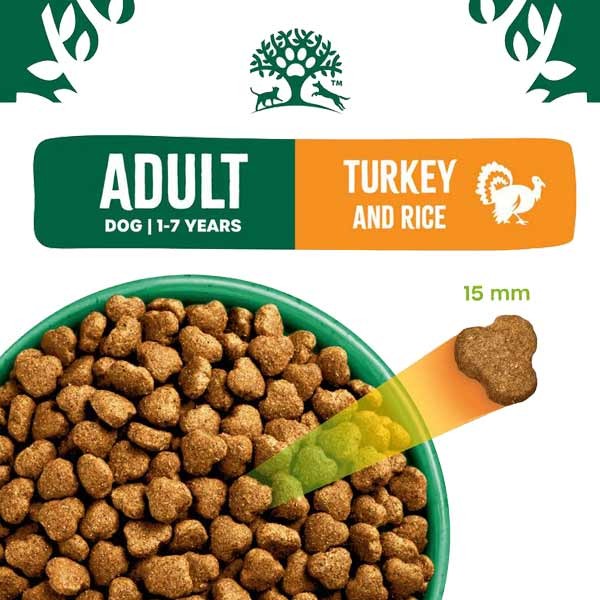 James Wellbeloved Turkey & Rice Adult 15kg Dry Dog Food 2 James Wellbeloved Turkey & Rice Adult 15kg Dry Dog Food - Image 2