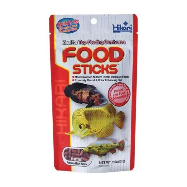 Hikari Carnivorous Floating Sticks 57g 1 Hikari Carnivorous Floating Sticks 57g