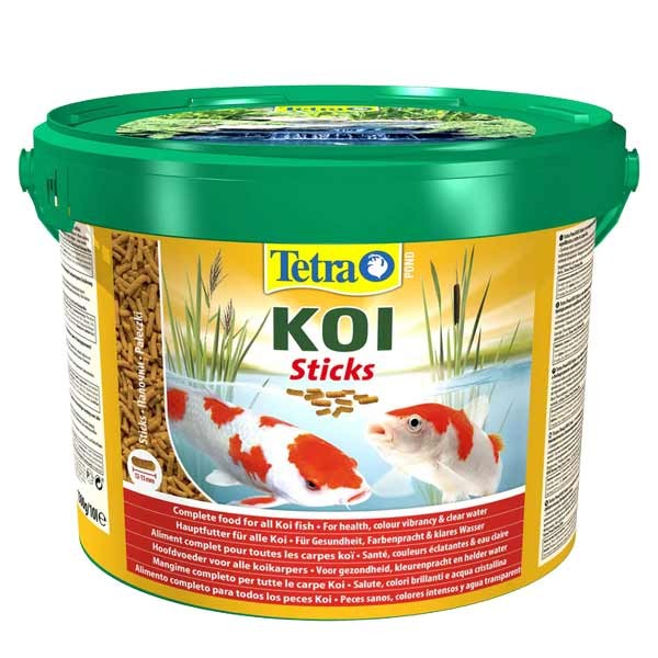 Tetra Pond Koi Stick Bucket 10 Litres / 1500g 1 Tetra Pond Koi Stick Bucket 10 Litres / 1500g