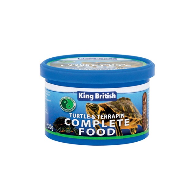 King British Turtle And Terrapin Complete Food 20g 1 King British Turtle And Terrapin Complete Food 20g