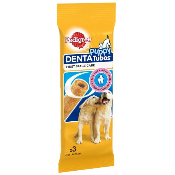 Pedigree Tubos for Puppies 3 Pack Dog Treat 1 Pedigree Tubos for Puppies 3 Pack Dog Treat