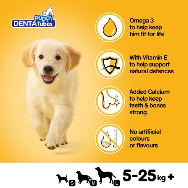 Pedigree Tubos for Puppies 3 Pack Dog Treat 2 Pedigree Tubos for Puppies 3 Pack Dog Treat - Image 2