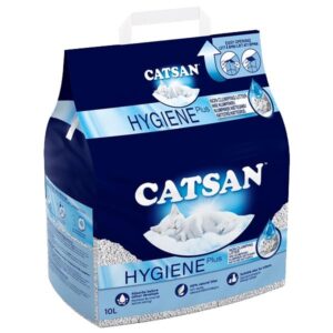Catsan Hygiene+ Non Clumping Litter 10 Litres