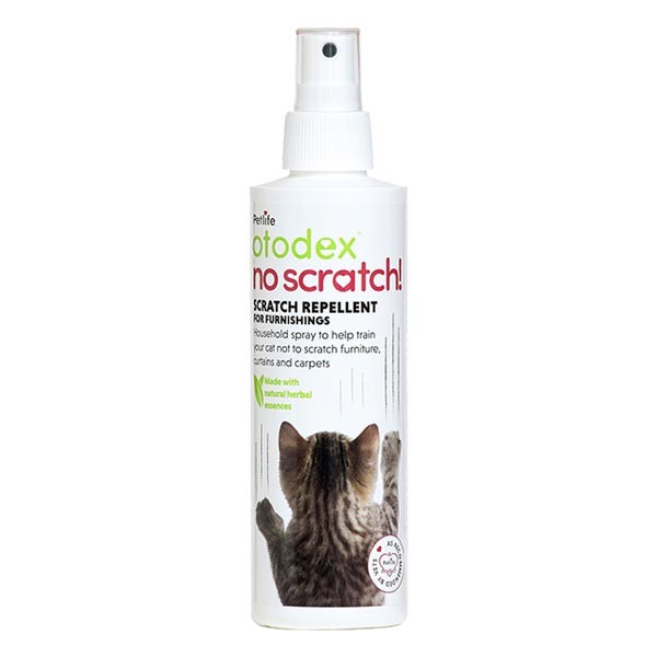 Petlife Otodex No Scratch Repellent for Furnishings 150ml 1 Petlife Otodex No Scratch Repellent for Furnishings 150ml