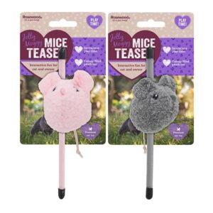 Rosewood Mice Teaser Assorted Cat Toy