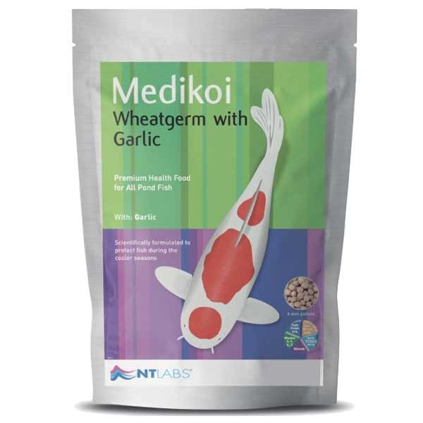 NT Labs Pond Medikoi Wheatgerm with Garlic 3mm 750g 1 NT Labs Pond Medikoi Wheatgerm with Garlic 3mm 750g