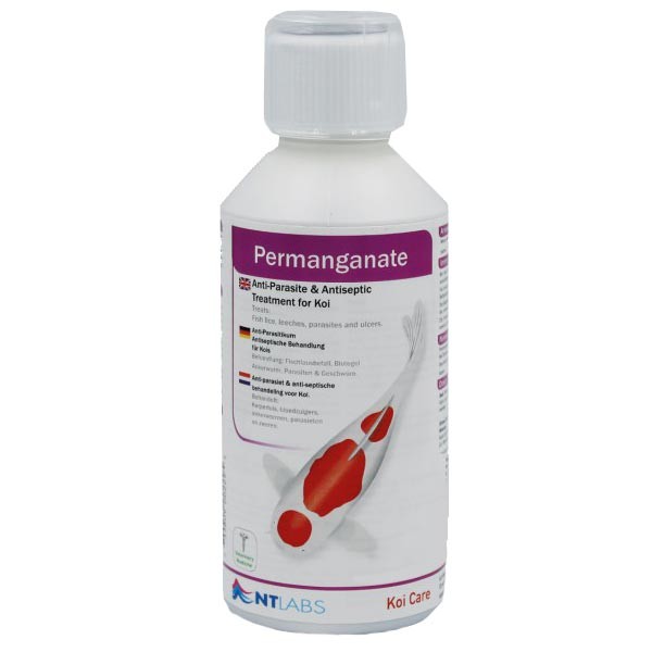 NT Labs Koi Care Permanganate Dip Antiseptic Treatment 250ml 1 NT Labs Koi Care Permanganate Dip Antiseptic Treatment 250ml