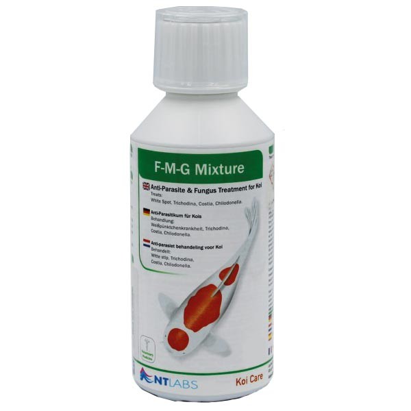 NT Labs Koi Care FMG Mixture AntiParasite & Fungus Treatment 500ml 1 NT Labs Koi Care FMG Mixture AntiParasite & Fungus Treatment 500ml