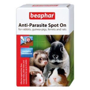 Beaphar Anti-Parasite Spot On for Rabbits, Guinea pigs, Ferrets & Rats