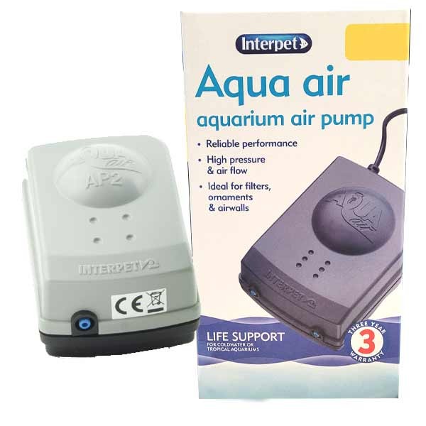 Interpet Aquarium Air Pump AP2 1 Interpet Aquarium Air Pump AP2