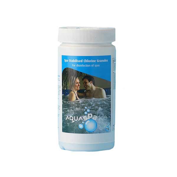 AquaSPArkle Stabilised Chlorine Granules 1kg 1 AquaSPArkle Stabilised Chlorine Granules 1kg