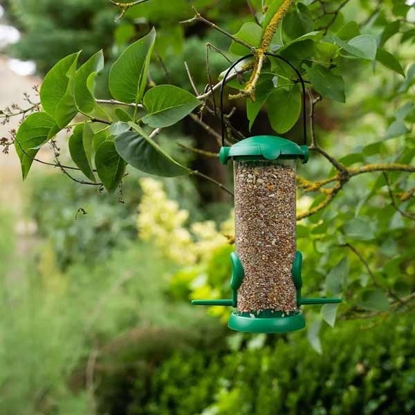 Gardman Wild Bird Care Flip Top Seed Feeder 2 Gardman Wild Bird Care Flip Top Seed Feeder - Image 2