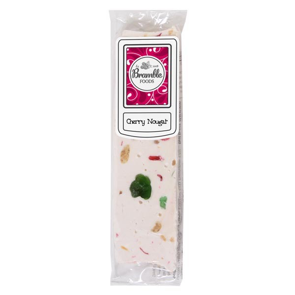 Bramble Foods Cherry Nougat Confectionery Bar 1 Bramble Foods Cherry Nougat Confectionery Bar