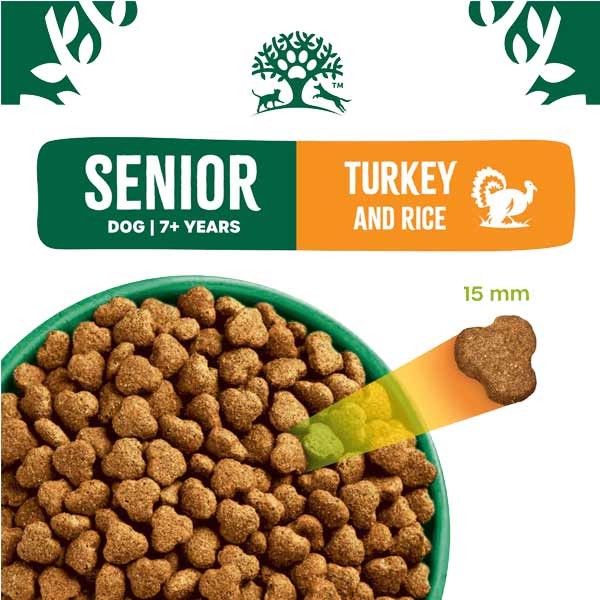 James Wellbeloved Turkey & Rice Senior 2kg Dry Dog Food 2 James Wellbeloved Turkey & Rice Senior 2kg Dry Dog Food - Image 2