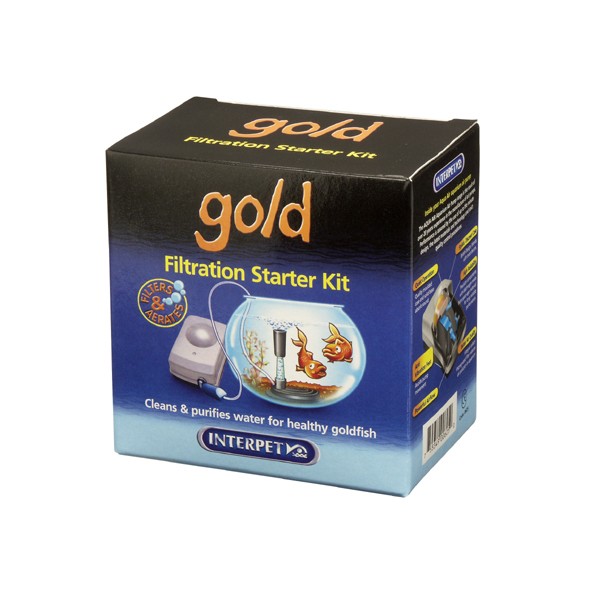 Interpet Goldfish Bowl Filter Starter Kit 1 Interpet Goldfish Bowl Filter Starter Kit