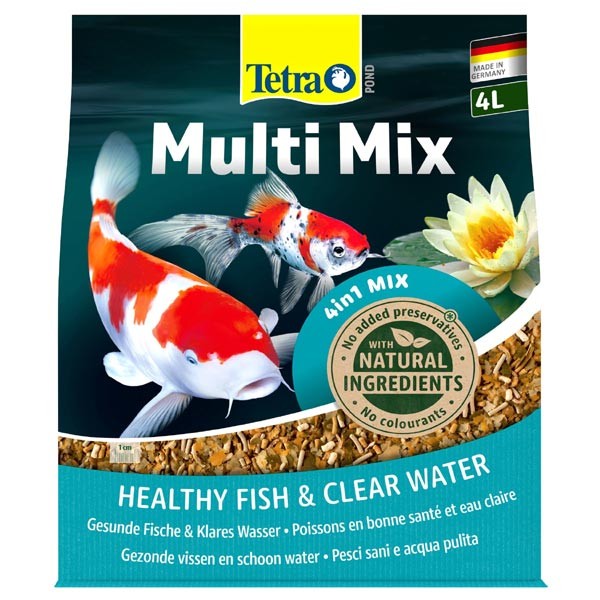 Tetra Pond Multi Mix 4 Litres / 760g 1 Tetra Pond Multi Mix 4 Litres / 760g