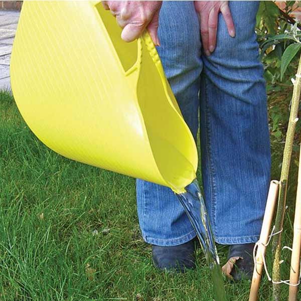 Faithfull H/D Polyethylene Flex Tub 42 Litres Yellow 4 Faithfull H/D Polyethylene Flex Tub 42 Litres Yellow - Image 4