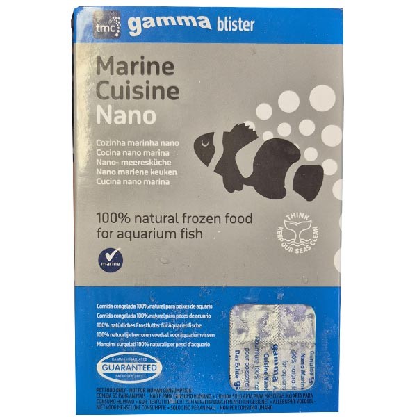 TMC Gamma Nano Marine Cuisine Blister Pack 50g 1 TMC Gamma Nano Marine Cuisine Blister Pack 50g