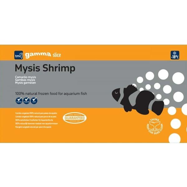 TMC Gamma Slice Mysis Shrimp 250g 1 TMC Gamma Slice Mysis Shrimp 250g