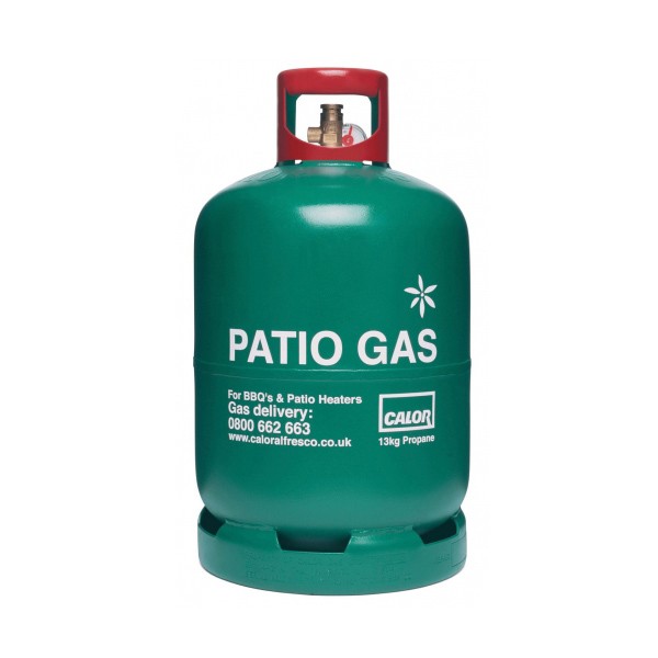 Calor Gas Patio Gas Bottle (Propane) Refill 13kg 1 Calor Gas Patio Gas Bottle (Propane) Refill 13kg