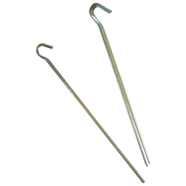 Gardman Garden Pegs Galvanised Rod 10 Pack 1 Gardman Garden Pegs Galvanised Rod 10 Pack