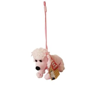 Plush Poodle On Stiff Lead