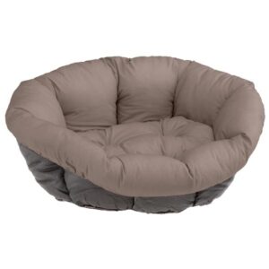 Ferplast Padded Sofa Cushion Grey for Siesta Deluxe Beds Size 4