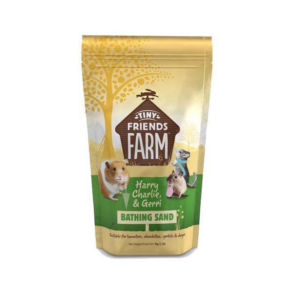 Tiny Friends Farm Science Bathing Sand 1 Litre 1 Tiny Friends Farm Science Bathing Sand 1 Litre