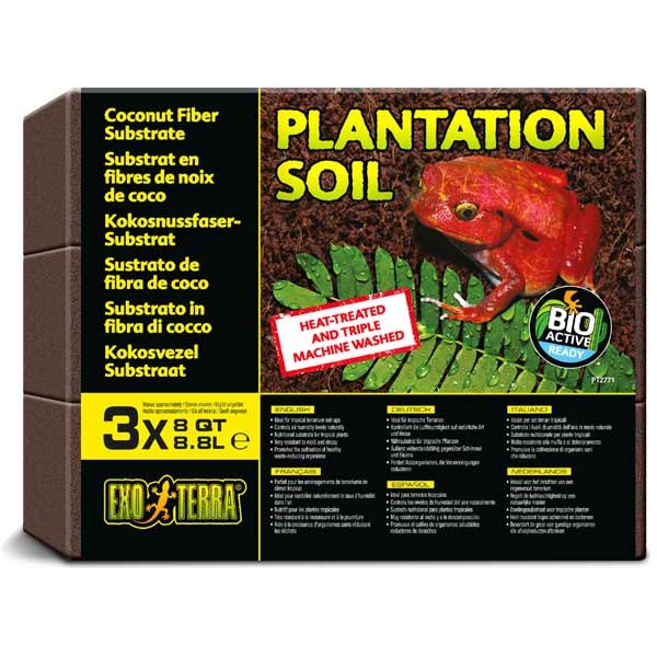 Exo Terra Plantation Soil Triple Pack 1 Exo Terra Plantation Soil Triple Pack