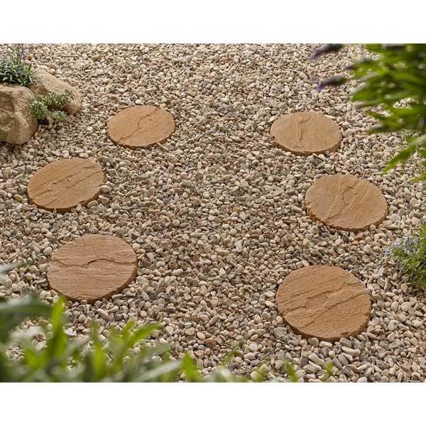 Keldale Stepping Stone York Gold 300mm 2 Keldale Stepping Stone York Gold 300mm - Image 2