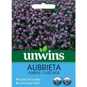 Unwins Aubrietia Purple Cascade Seeds