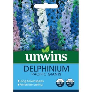 Unwins Delphinium Pacific Giants Seeds