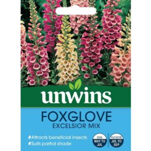 Unwins Foxglove Excelsior Mixed Seeds