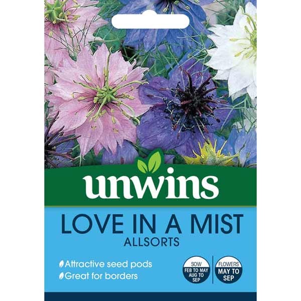 Unwins Love In A Mist Allsorts Seeds 1 Unwins Love In A Mist Allsorts Seeds
