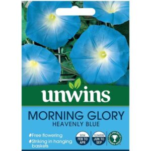 Unwins Morning Glory Heavenly Blue Seeds