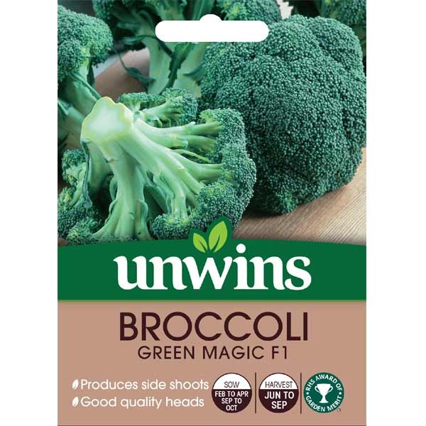 Unwins Broccoli Green Magic F1 Seeds