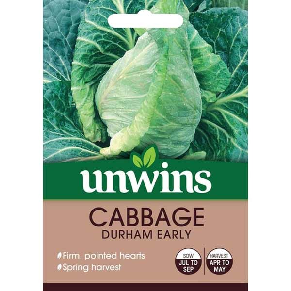 Unwins Cabbage Durham Early Seeds 1 Unwins Cabbage Durham Early Seeds