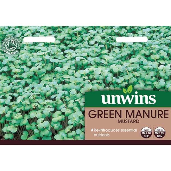Unwins Green Manure Mustard Seeds 1 Unwins Green Manure Mustard Seeds