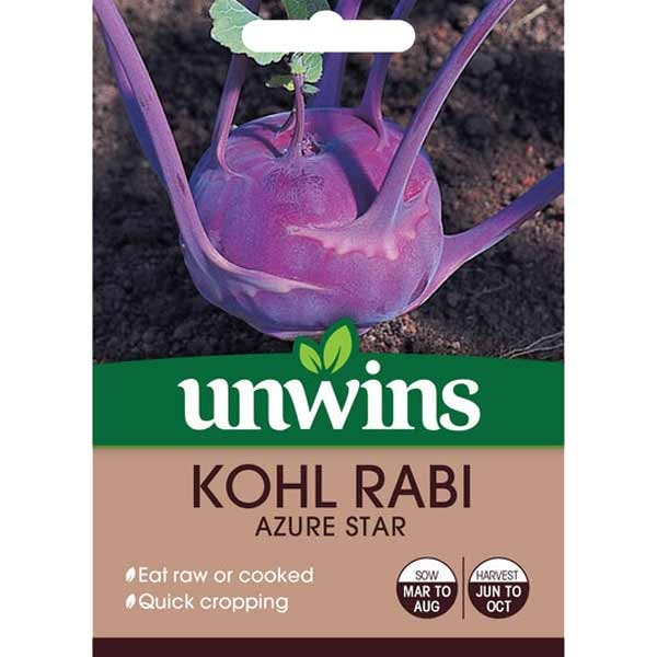 Unwins Kohl Rabi Azur Star Seeds 1 Unwins Kohl Rabi Azur Star Seeds