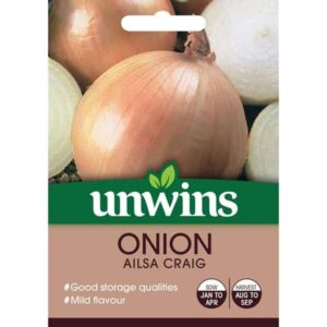 Unwins Onion Ailsa Craig Seeds