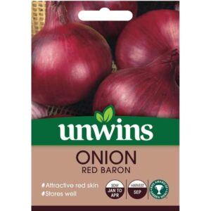 Unwins Onion Red Baron Seeds