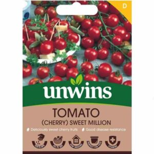 Unwins Tomato Cherry Sweet Million Seeds