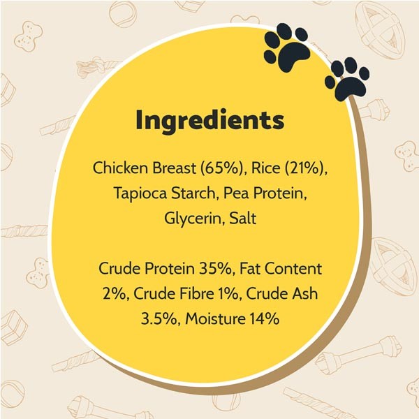 Good Boy Chicken & Rice Bones 100g Dog Treat Dog Treat 4 Good Boy Chicken & Rice Bones 100g Dog Treat Dog Treat - Image 4