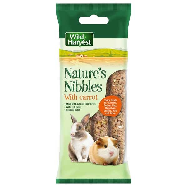 Wild Harvest Nature's Nibbles with Carrot 3 pack